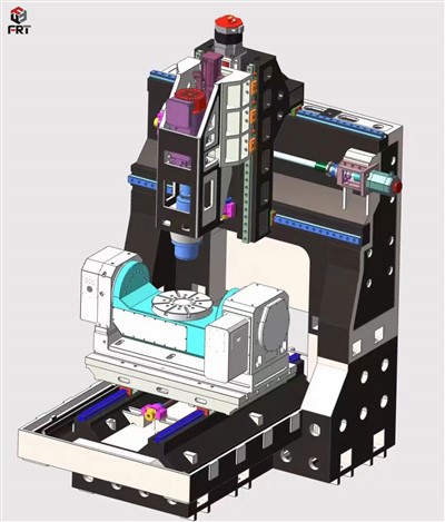 5 Aks CNC Portique Fraisage